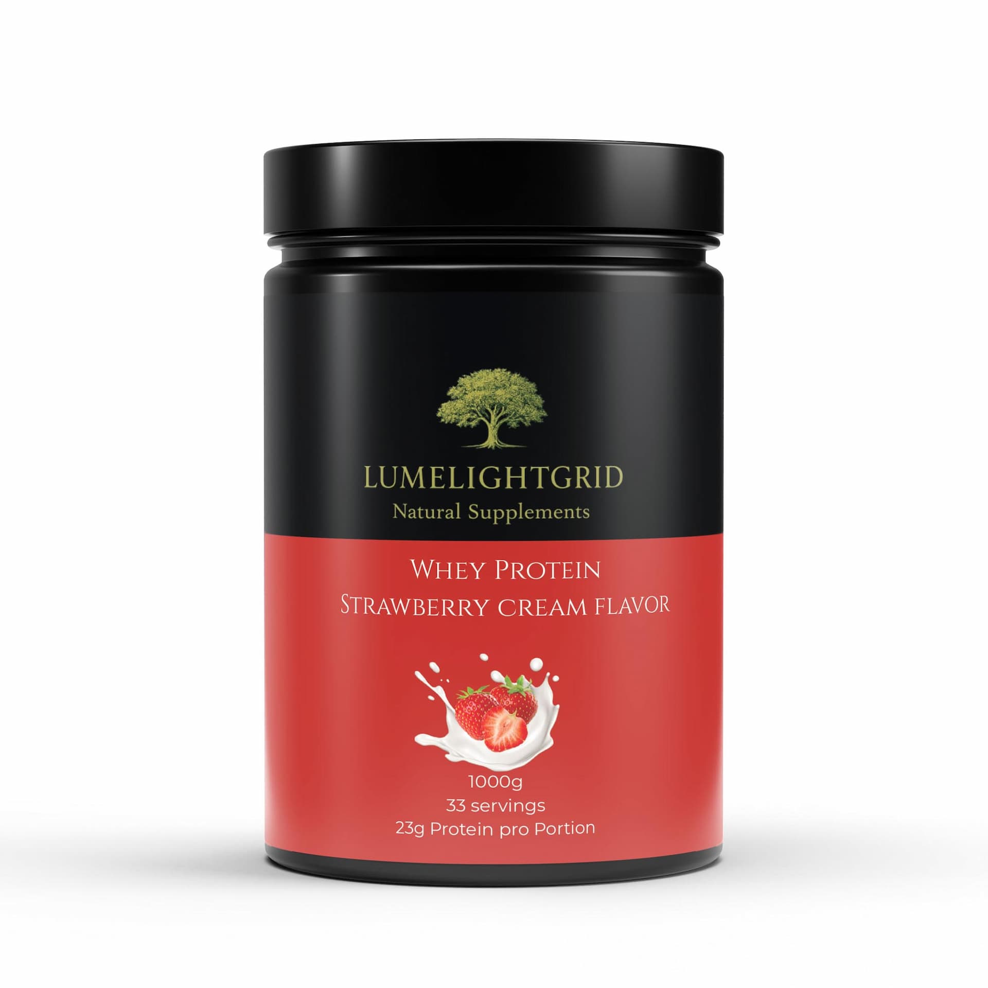 Premium Whey Protein Strawberry cream - 1.000g